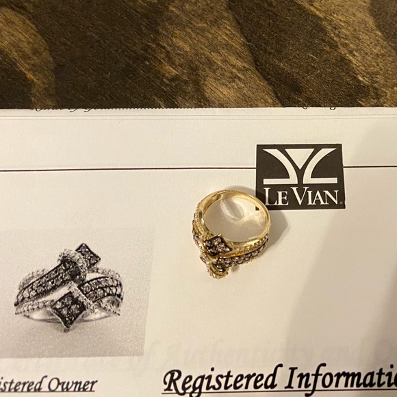 LE VIAN Chocolatier® Diamond Ring (1-1/5 ct. t.w.) in 14k Gold - Picture 6 of 14